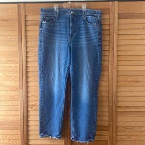 American Eagle Super High Rise Straight Jeans